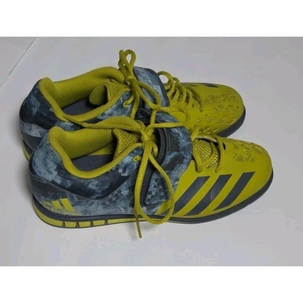 Size 9 adidas Powerlift 3 Yellow